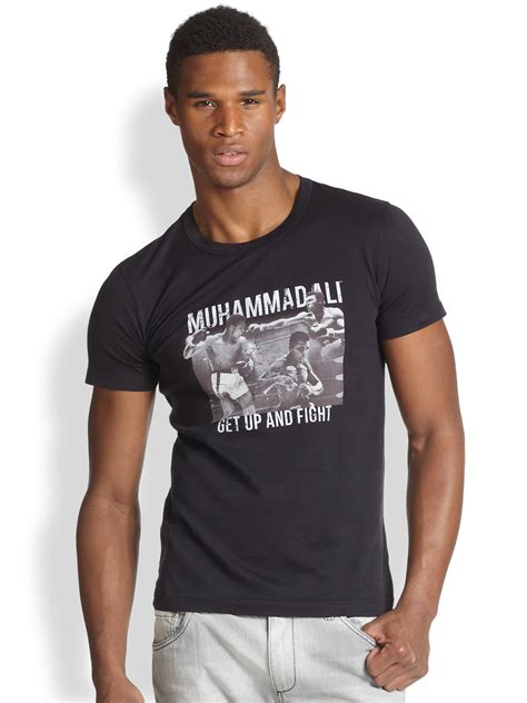 t shirt muhammad ali dolce gabbana|Dolce & Gabbana Muhammad Ali Screen Print Tee .